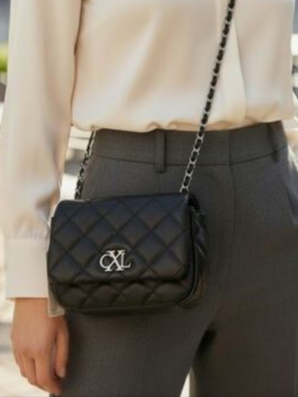 CXL by Christian Lacroix Valo Quilted Chain Bag NWT